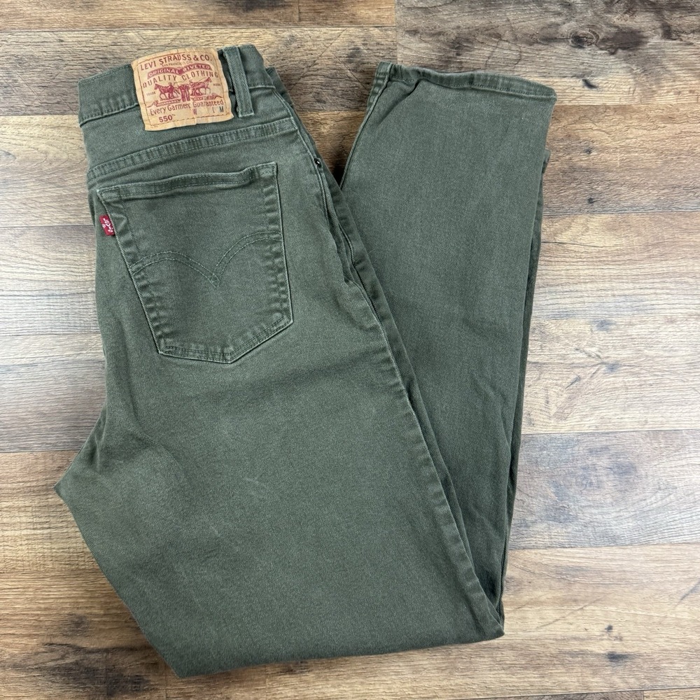 VINTAGE LEVI'S Jeans 550 14 Orange Tab RELAXED Tapered Baggy USA 90s‎ Y2K